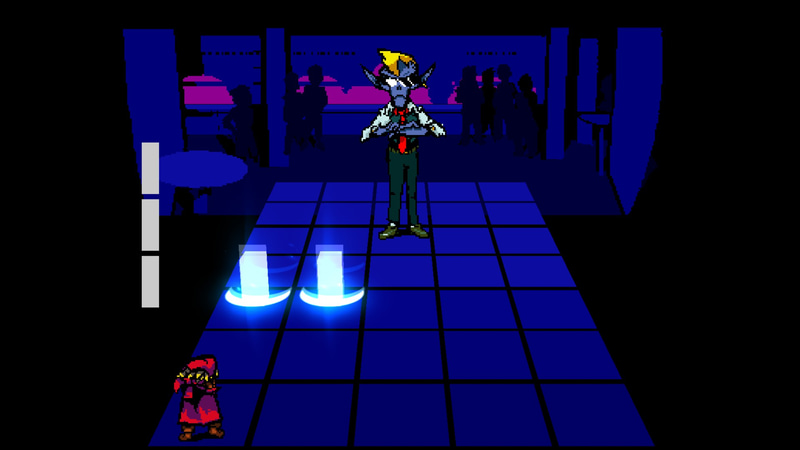 バトルではジャンプで避けられない攻撃も存在する