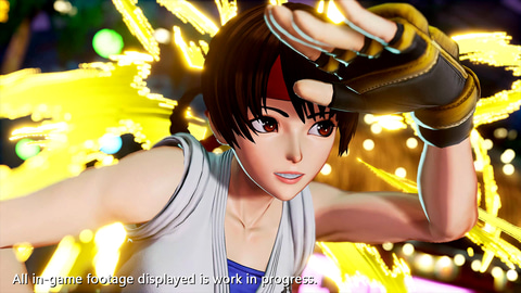 KOF XV」、極限流空手の使い手「ユリ・サカザキ」のキャラクター