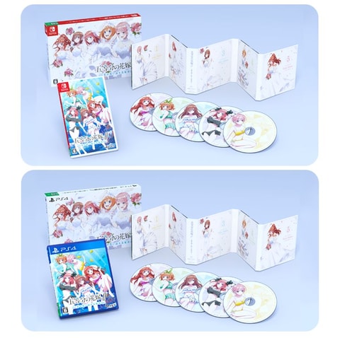 中野家の五つ子と無人島で過ごすADV、PS4/Switch「五等分の花嫁