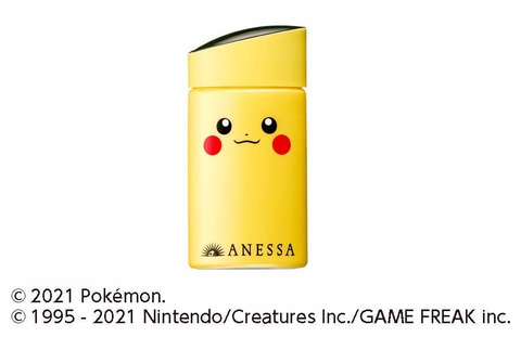 資生堂の日焼け止め「アネッサ」より、ポケモンとのコラボボトルが登場