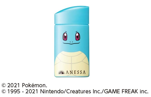 資生堂の日焼け止め「アネッサ」より、ポケモンとのコラボボトル