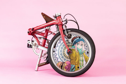 TVアニメ「ゆるキャン△」×「DAHON」コラボ自転車予約受付開始