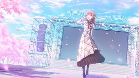 プロジェクトセカイ」新しいゲーム内イベント「君と歌う、桜舞う