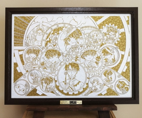 CLAMP」画業30周年描き下ろしイラストの伽羅切絵が予約開始 - GAME Watch