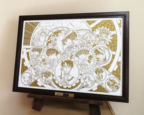 CLAMP」画業30周年描き下ろしイラストの伽羅切絵が予約開始 - GAME Watch