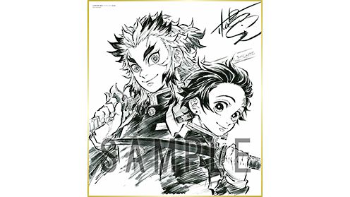 先着予約・購入特典「キャラクターデザイン・松島 晃描き下ろし色紙」