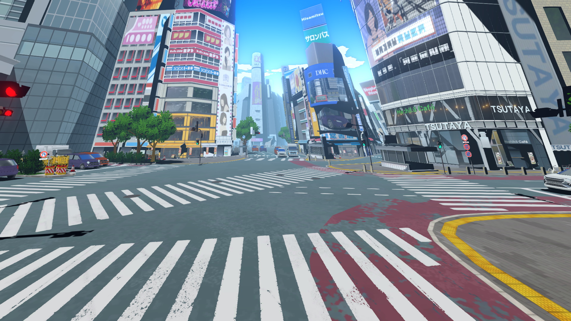 スクランブル交差点