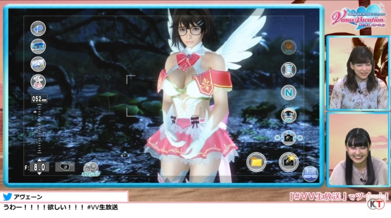 配信では「まじかるヴィーナス」のチラ見せも