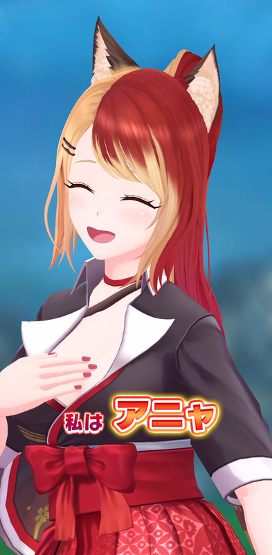 プレーヤーが共に旅する瀬戸さくら、田中・コズミック・天、アニャの3人。彼女たちは、ゲーム内ではアスタリスタと呼ばれる