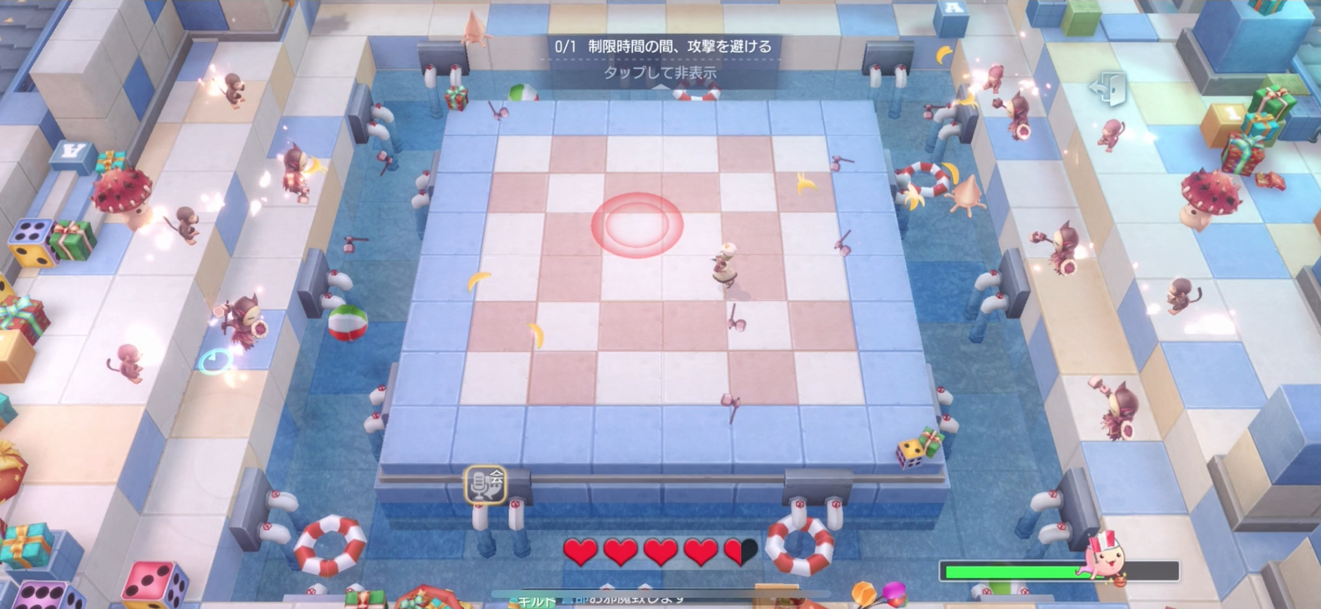 デイリークエストで受けるミニゲーム「器用さの試験」