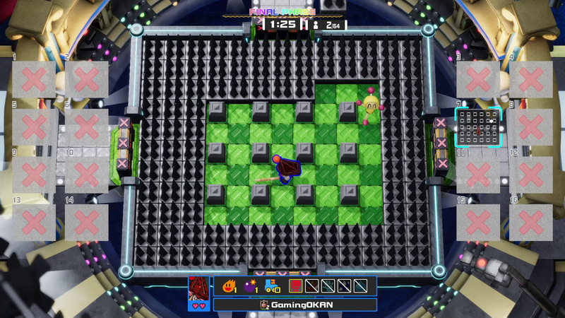 わかっていても、ブロックが降ってくると緊張感が高まる