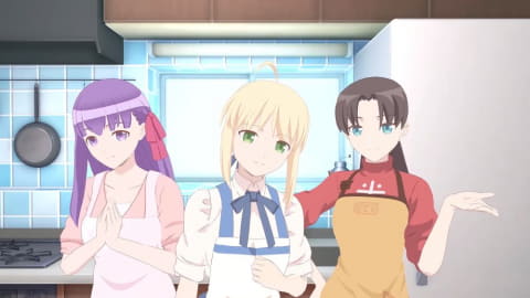 セイバー達と楽しくお料理！ 「毎日♪ 衛宮さんちの今日のごはん