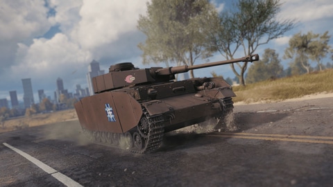 あんこうチーム」のエンブレムを付けたIV号戦車H型が登場！ 「World of