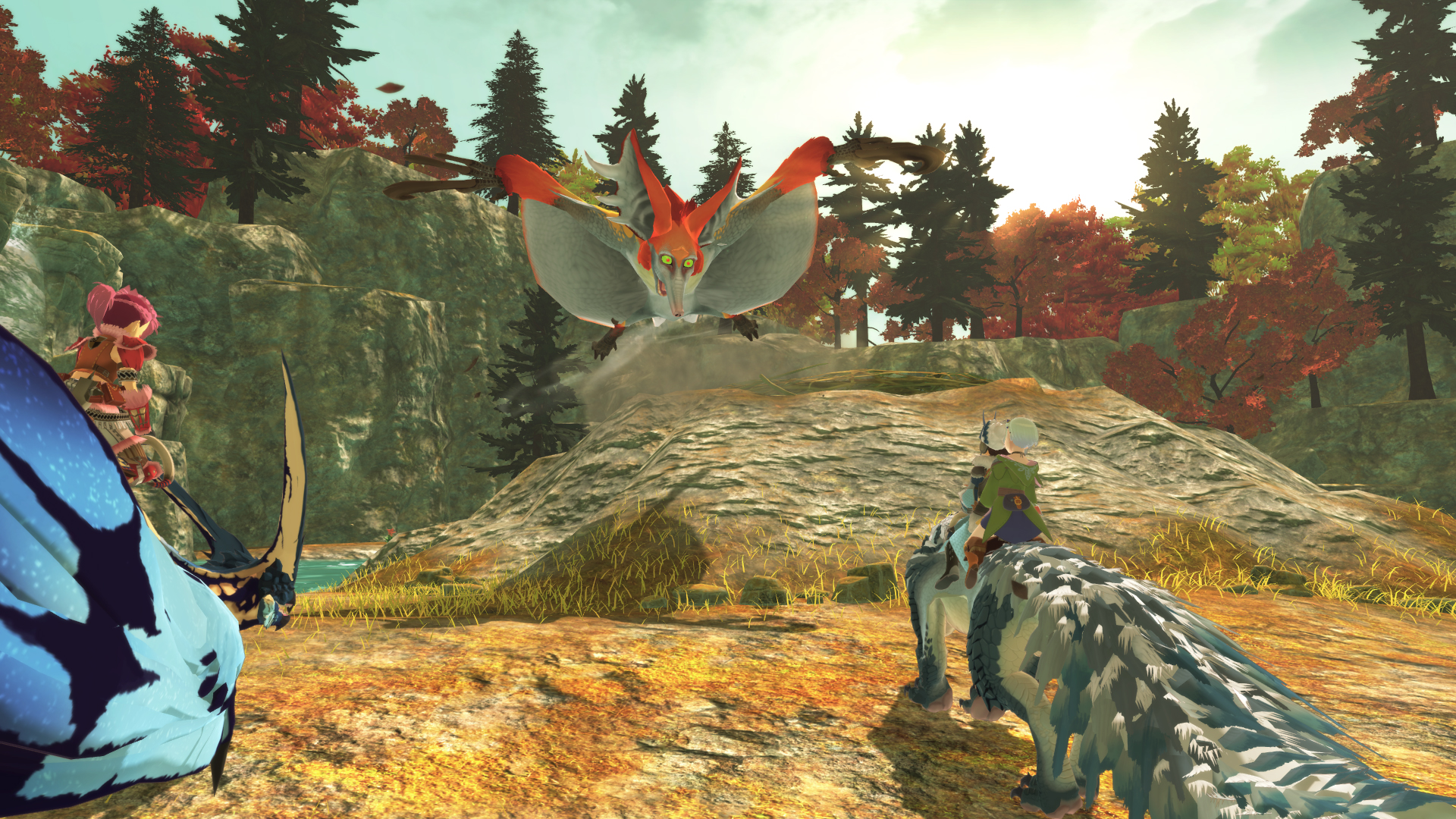 「モンスターハンター」といえば他プレーヤーとの共闘だが、「ストーリーズ2」でも新要素として導入される