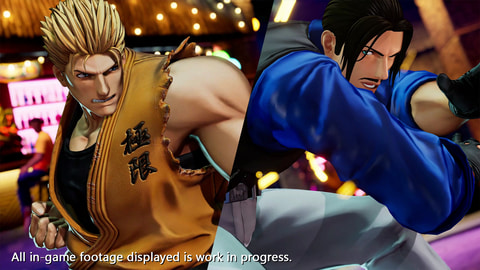 KOF XV」に参戦する「リョウ・サカザキ」、「ロバート・ガルシア」の