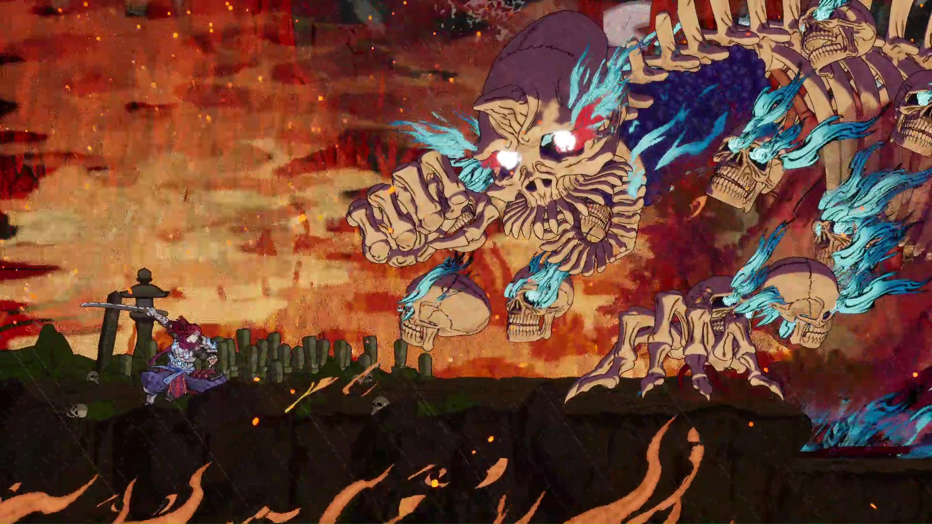 浮世絵を思わせる独特のグラフィックス表現が目を惹くアクションゲームだ