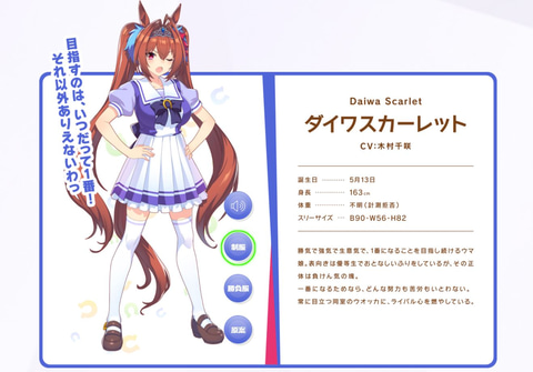 5月13日はダイワスカーレットの誕生日！ Twitterではツンデレなウマ娘