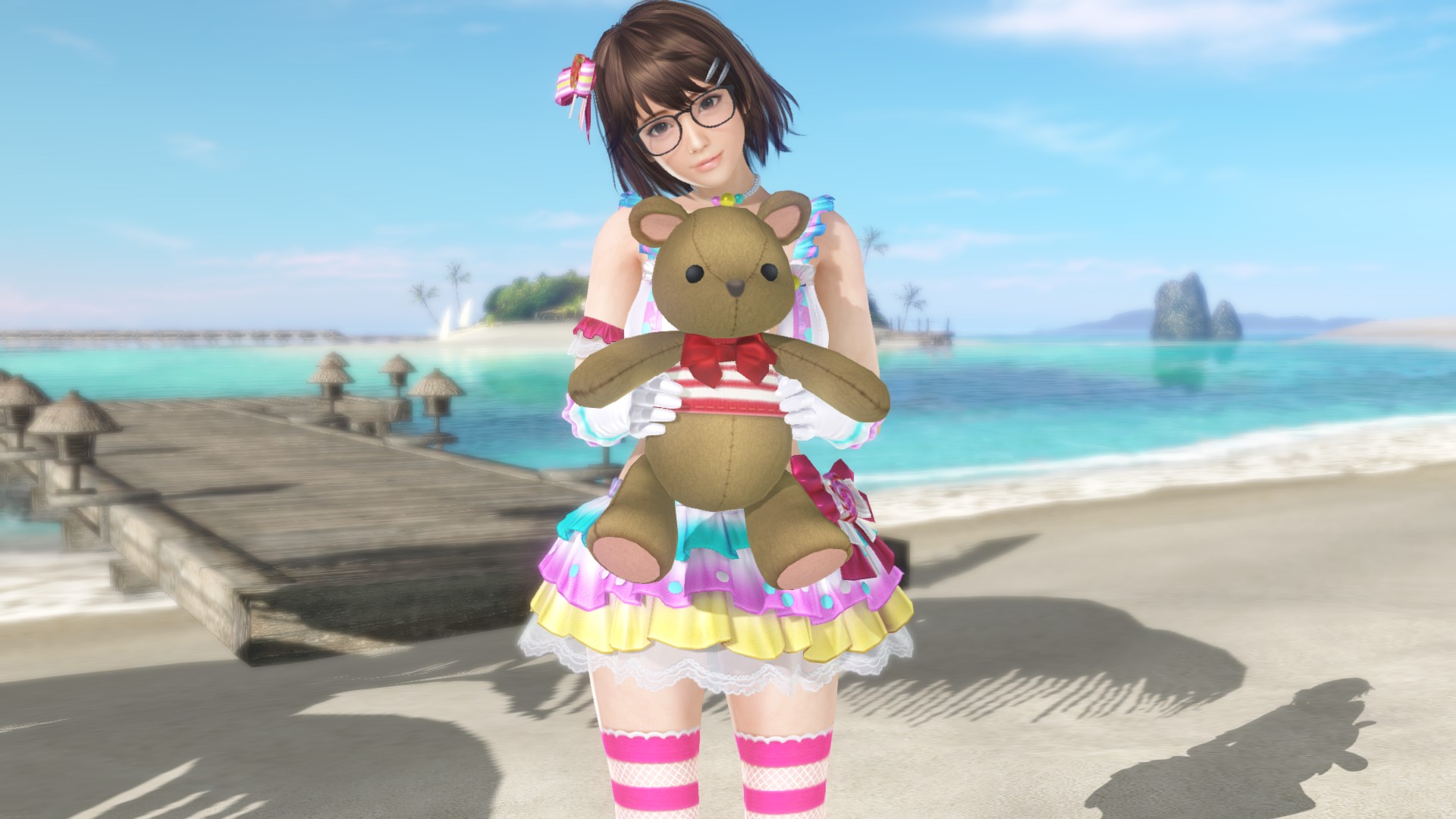 キャピキャピしたポーズも決まる、可愛さに特化したビジュアルだ