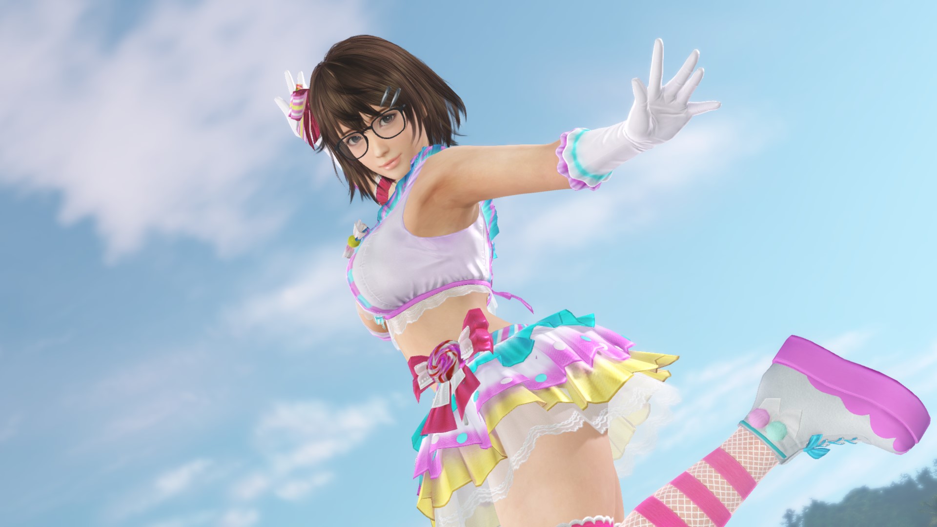 キャピキャピしたポーズも決まる、可愛さに特化したビジュアルだ