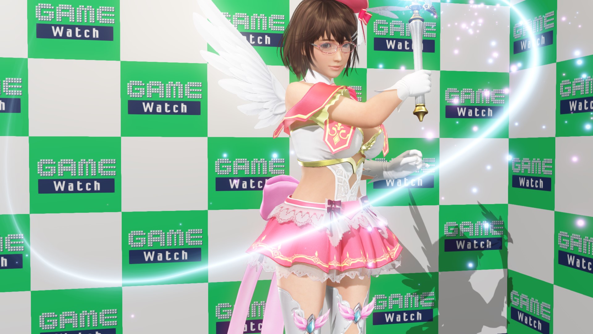 魔法のステッキで、魔法少女感をより演出することができる