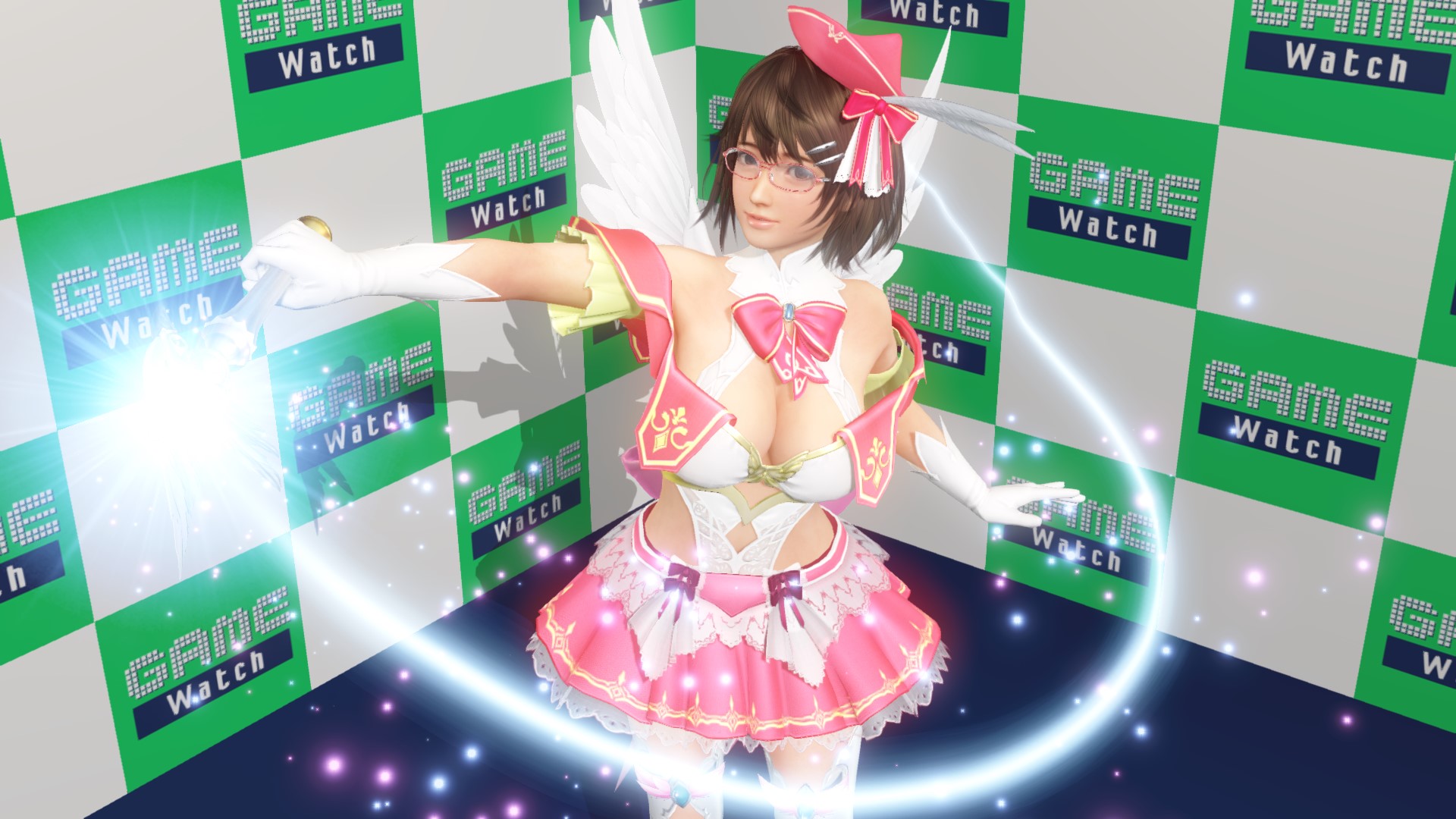 魔法のステッキで、魔法少女感をより演出することができる