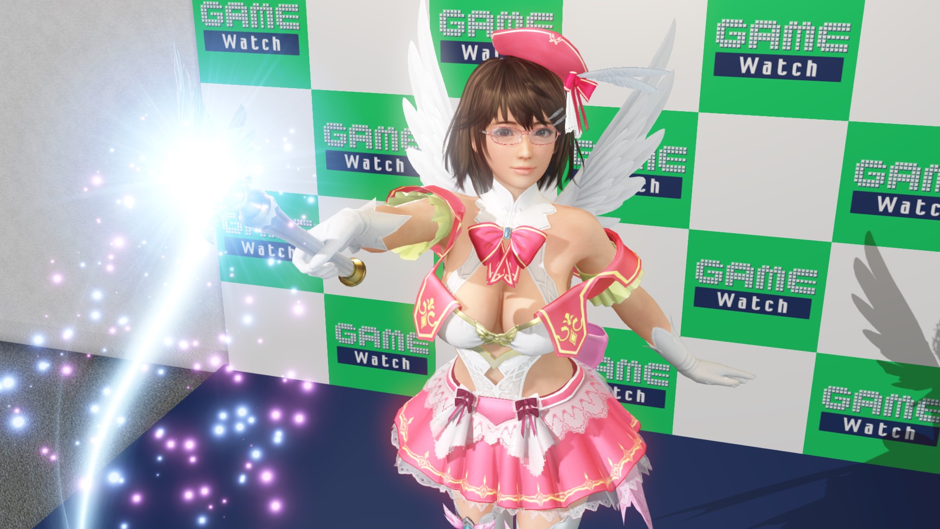 魔法のステッキで、魔法少女感をより演出することができる