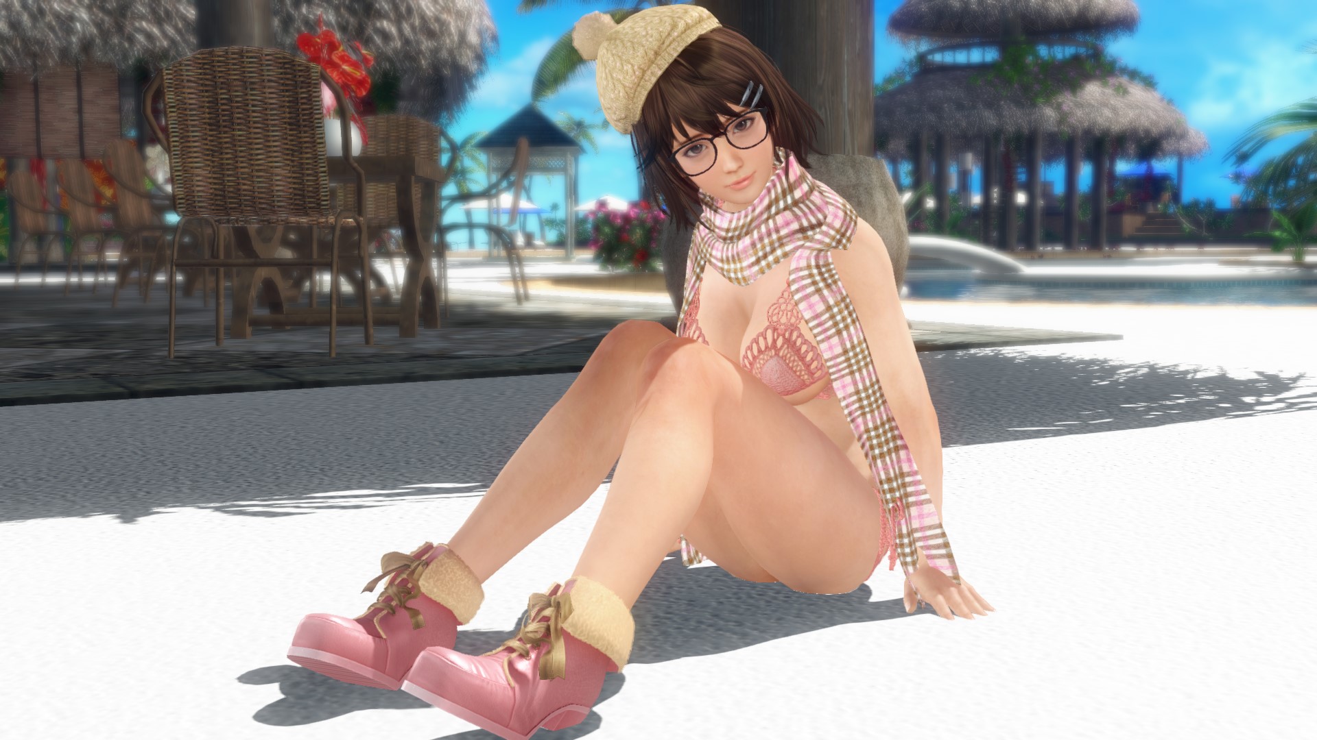 SSR水着「ぬくもりマフラー」