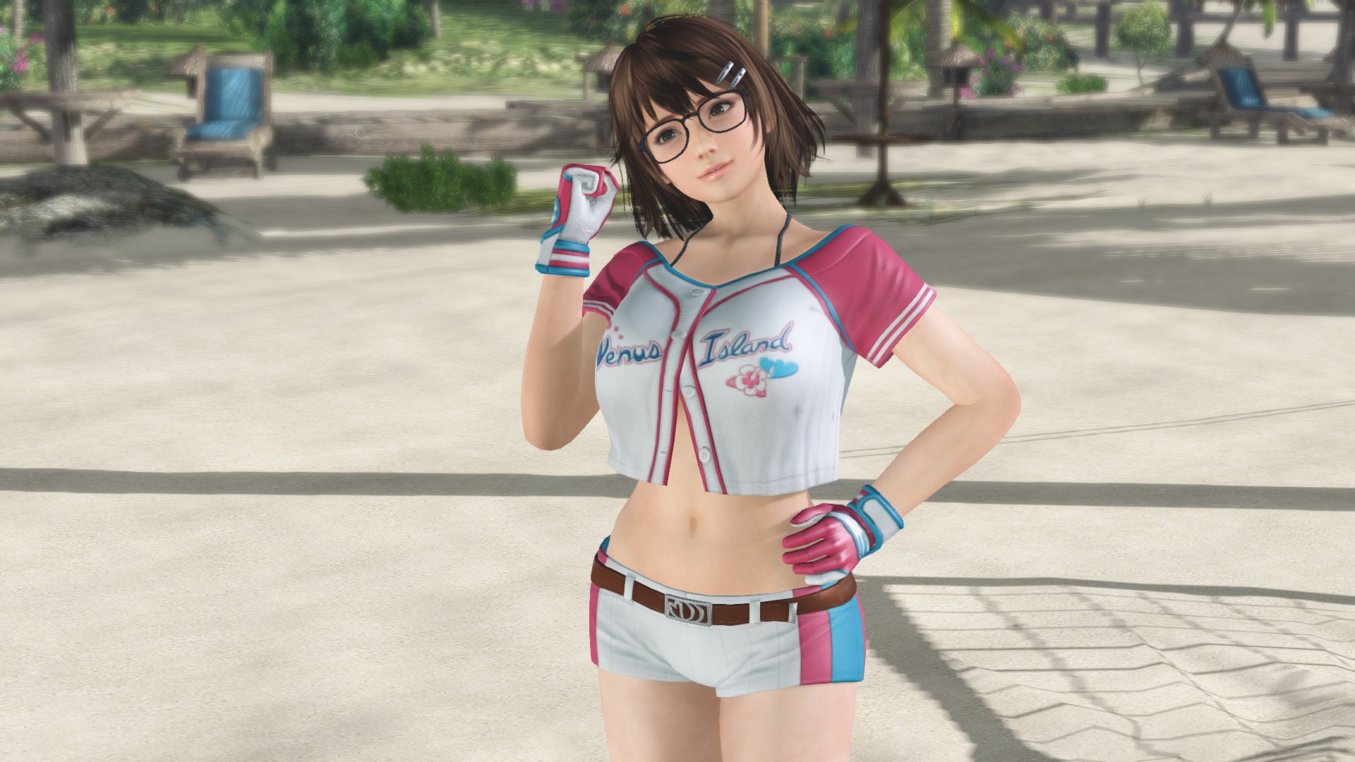 健康的なエロさが最大の魅力。運動しているポーズも様になる