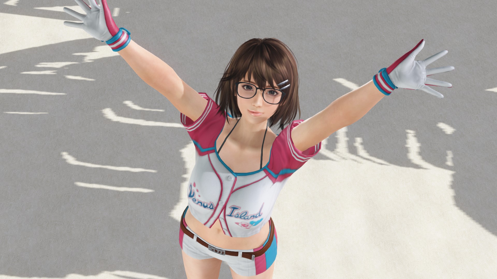 健康的なエロさが最大の魅力。運動しているポーズも様になる