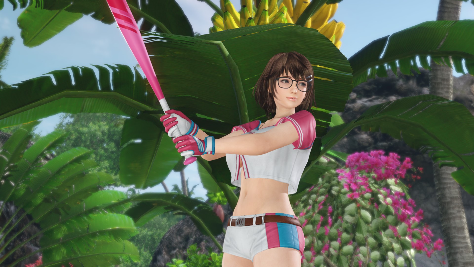 バットをスイングする姿は、陰キャとは思えないカッコ良さ