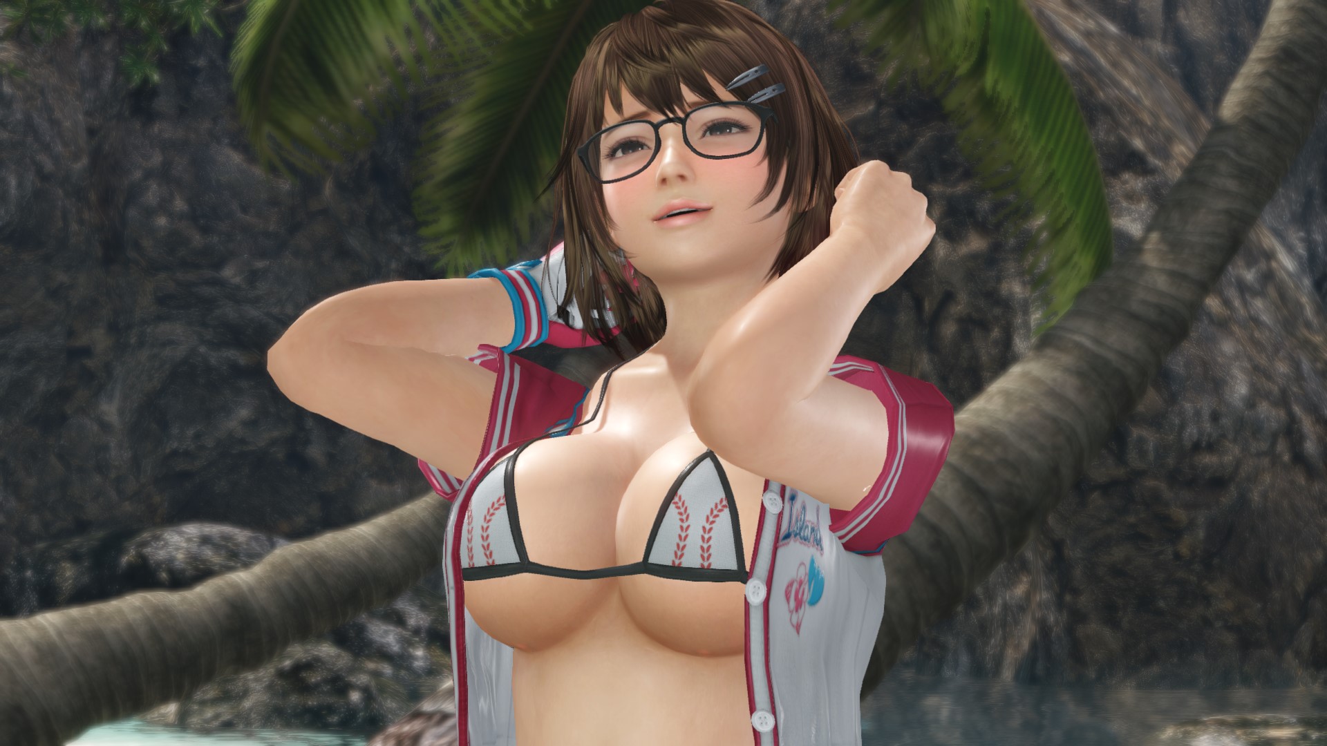 着くずれをさせると、危なげな雰囲気に一変する