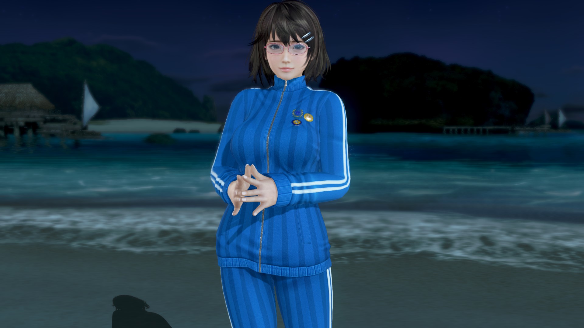 ちなみに、ジャージ上下もちゃっかり持ってきている様子