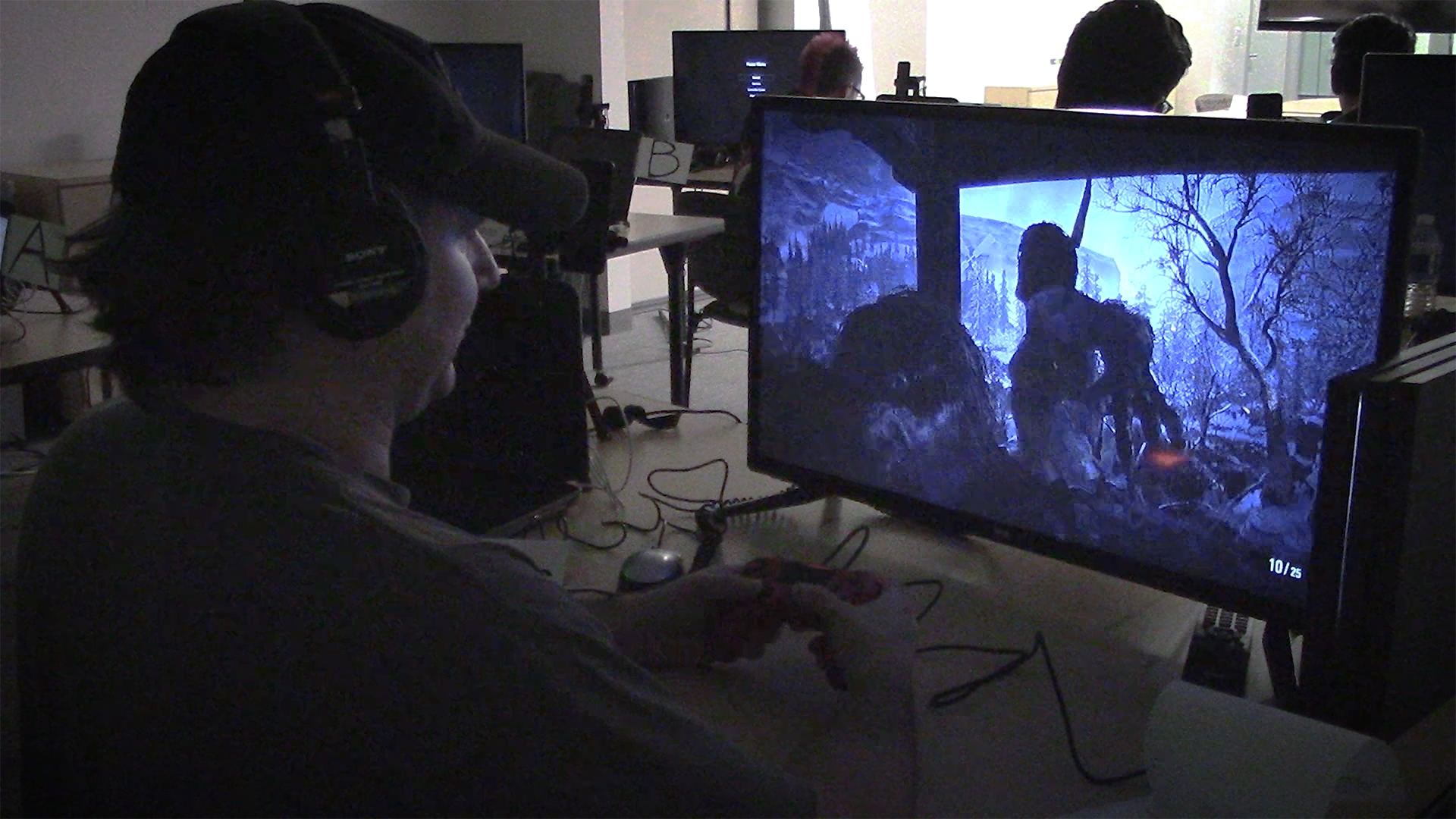 一般のプレーヤーを招き、テストプレイを行なう「フォーカステスト」。“生の声”はプレイ品質の向上には欠かせない