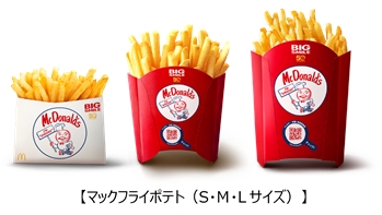 マクドナルド、期間限定で商品パッケージに創成期のキャラクター
