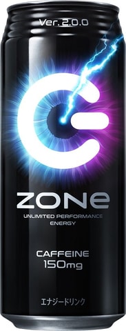 ZONe」歴代最高150mgカフェイン配合「ZONe Ver.2.0.0」6月8日発売