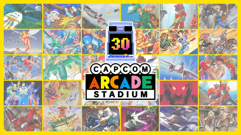 カプコンアーケードスタジアム」、PS4/Xbox One/PC版＆30本パックDLCが