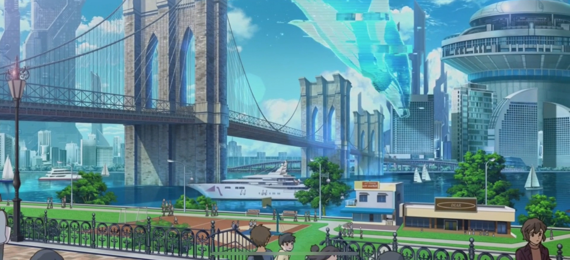 主人公が住んでいるのは科学が発達した世界