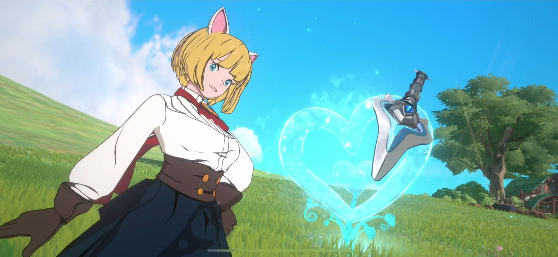 お嬢様然とした見た目でスタイリッシュに戦う