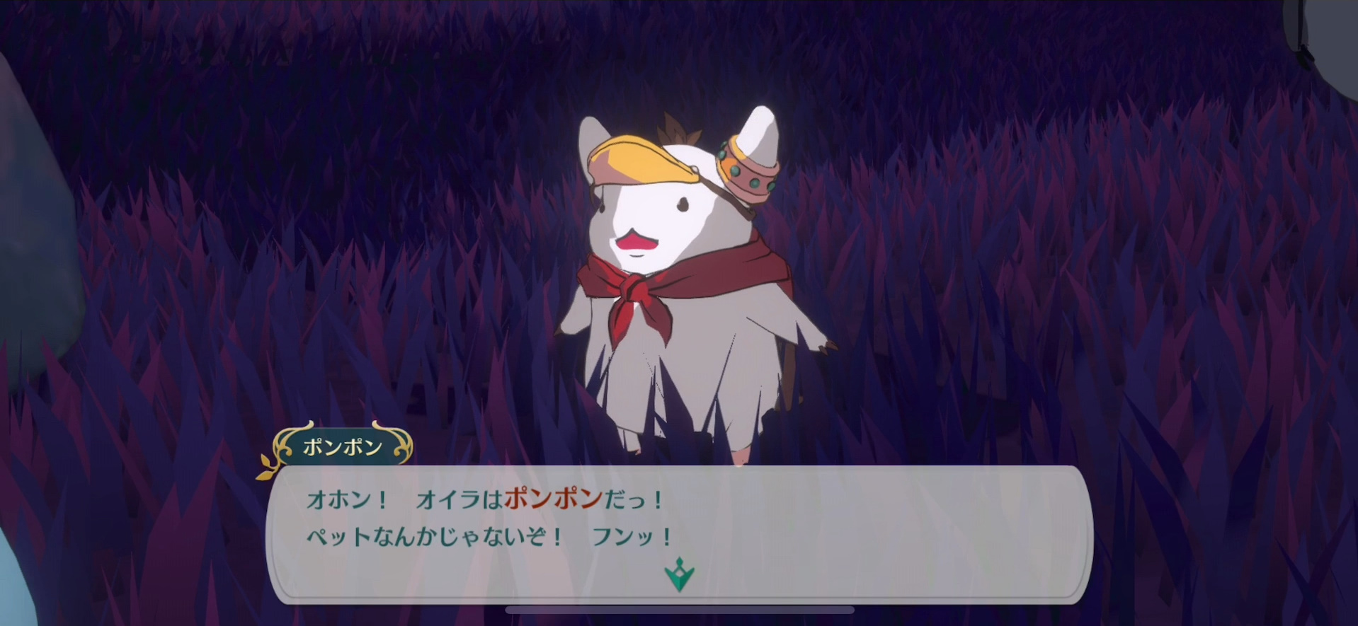 森の住民ポンポン