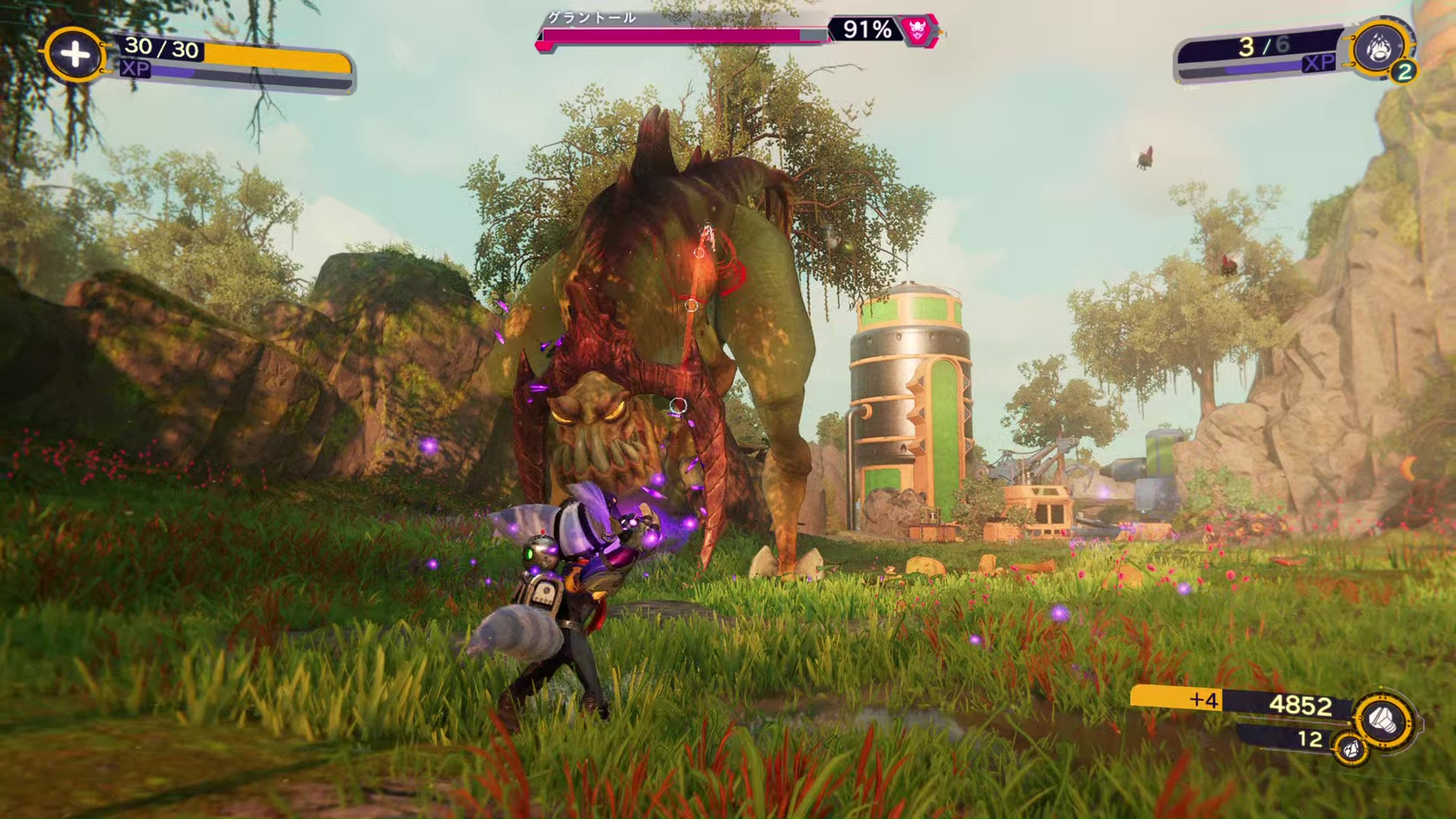 爆弾系は半押しでその軌道が表示される