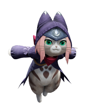 オトモアイルー重ね着装備「なりきりツキノ」シリーズ