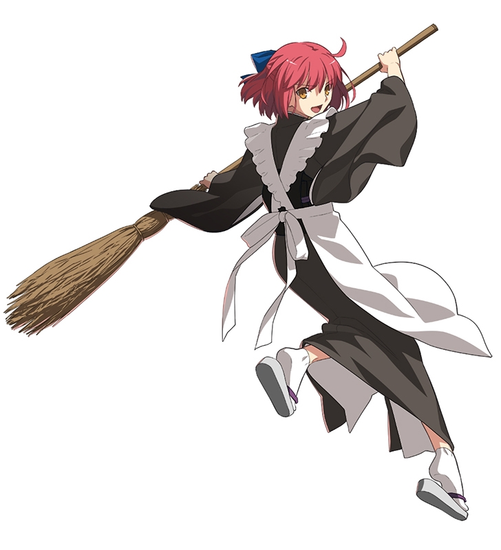 遠野家を笑顔で照らす朗らかな少女「琥珀」