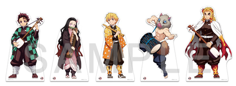 鬼滅の刃」× セガでコラボ開催決定！ 和楽器を弾く炭治郎らのグッズ