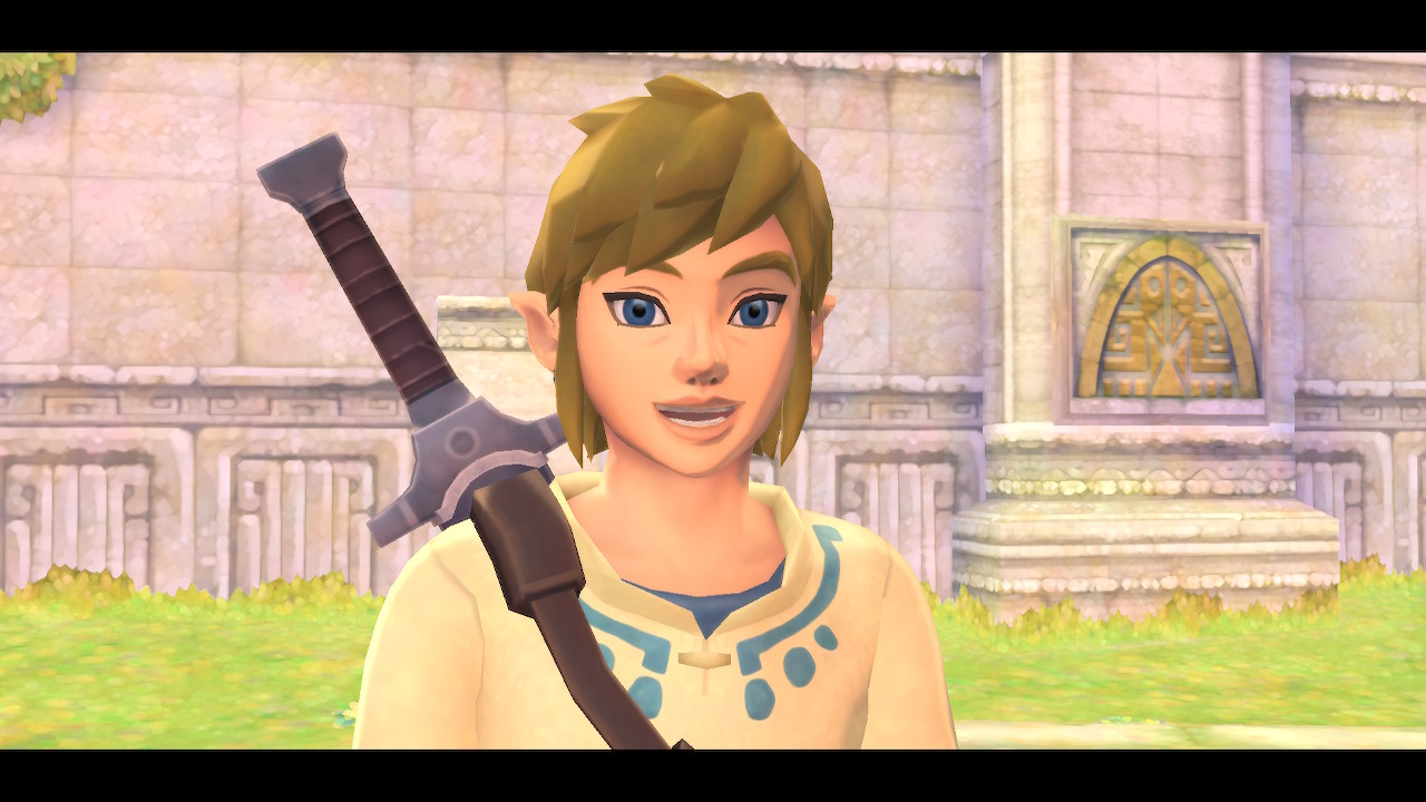 ゼルダの積極性にリンクもこの笑顔！