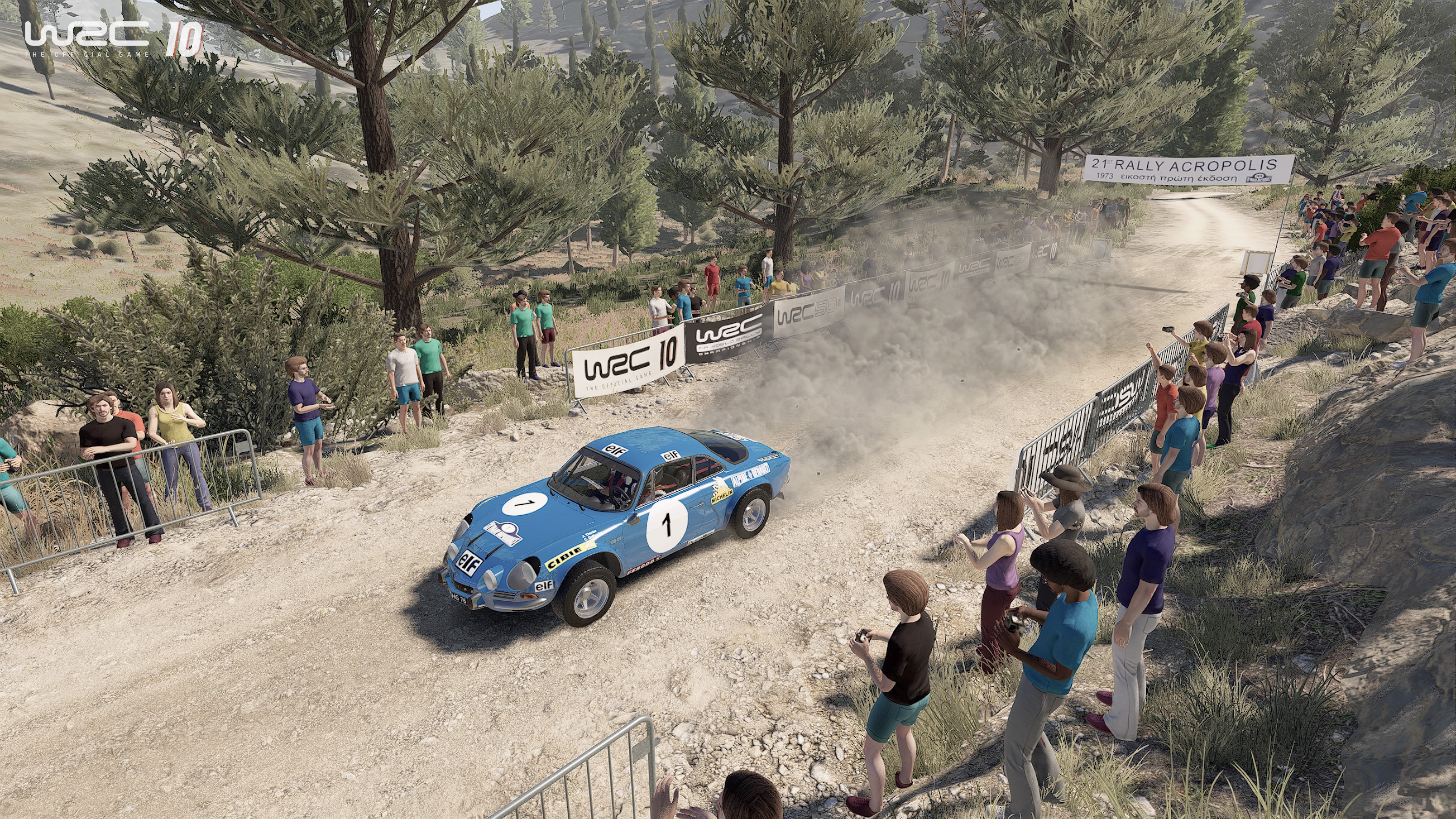 Acropolis Rally 1973 × Alpine A110 Berlinette 1970s