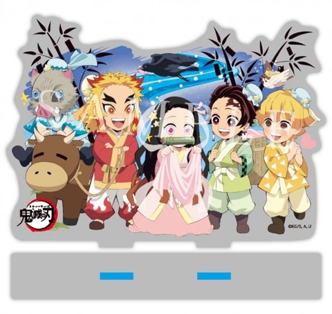 鬼滅の刃　アクリルスタンド　11個　カフェ　イベント　七夕　お月見　節分　正月 7月7日は七夕！ 「鬼滅の刃」コラボレーションカフェにて七夕イベント