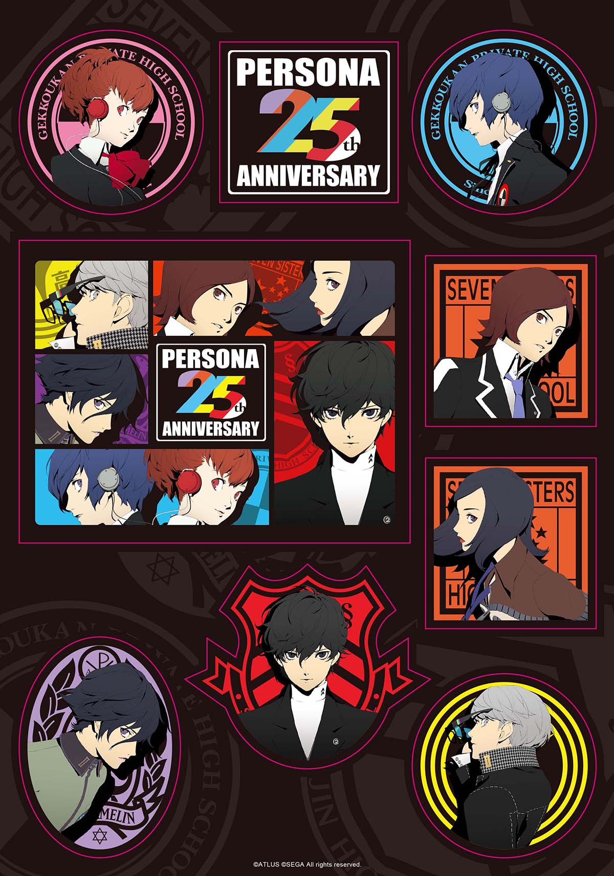 P25th ステッカー(A4) 価格：1,320円(税込)