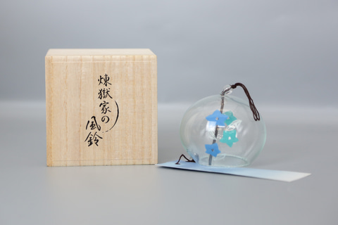 風鈴新進工房！定価約76000円　未使用・フルオプション❗️ 鬼滅の刃」無限列車編に登場した「煉獄家の風鈴」が商品化！ 予約受付