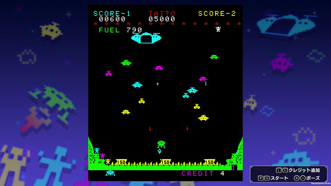 スペースインベーダー インヴィンシブルコレクション」通常版の無料