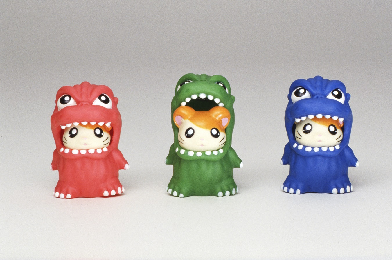 2001年同時上映の際に配布された「ゴジハムくん」